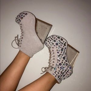 Jeffrey Campbell Dina boot size 7